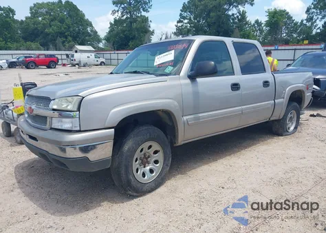 2004 Chevrolet Silverado 1500 Z71 из США, поврежденный, VIN 2GCEK13TX41345705